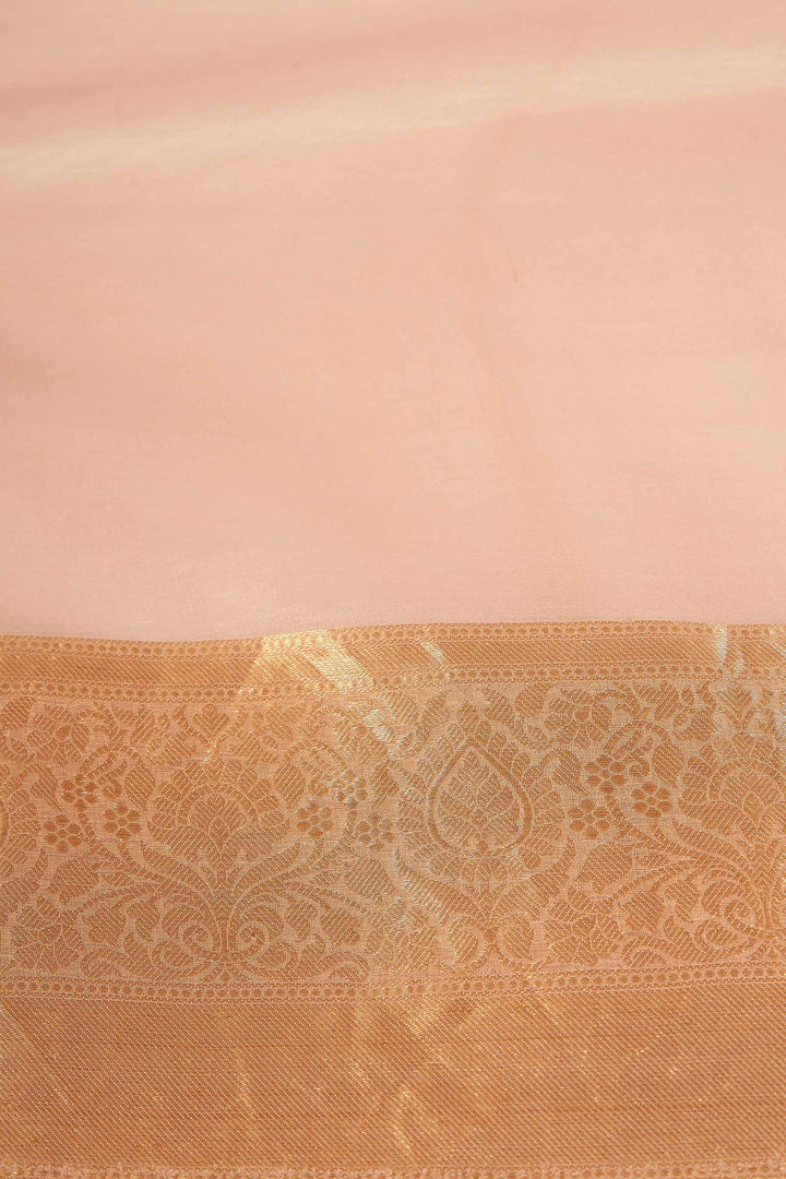 Embroidery-Saree-Light-Peach-Organza