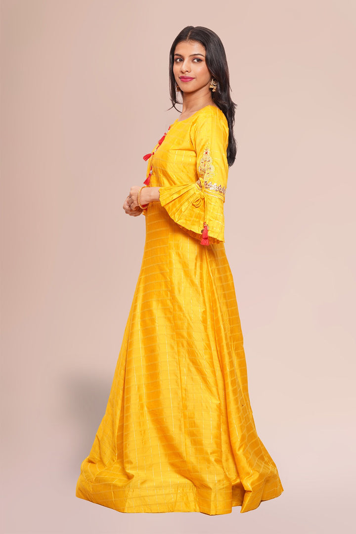 Anarkali-Set-Yellow-Chanderi-Silk-KSY317169