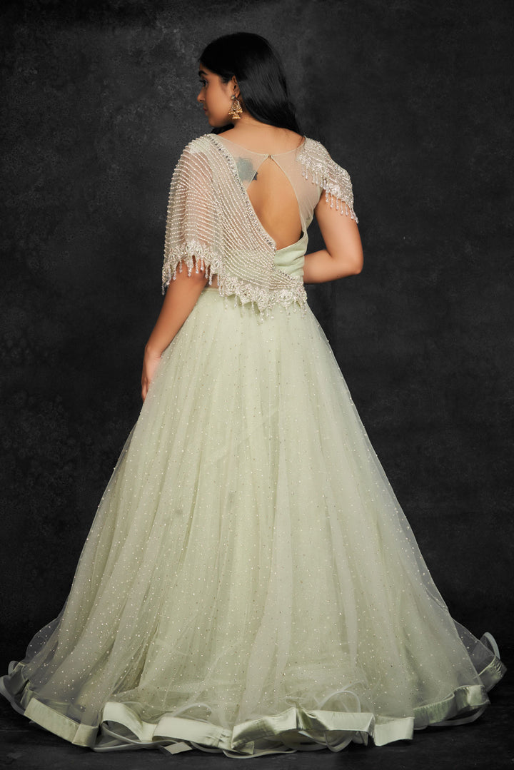 GOWN-GREEN-NET-ksy388323